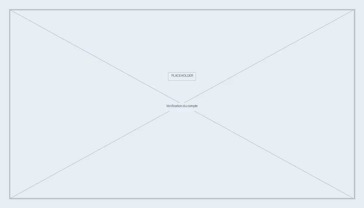Verification du compte — illustration à venir